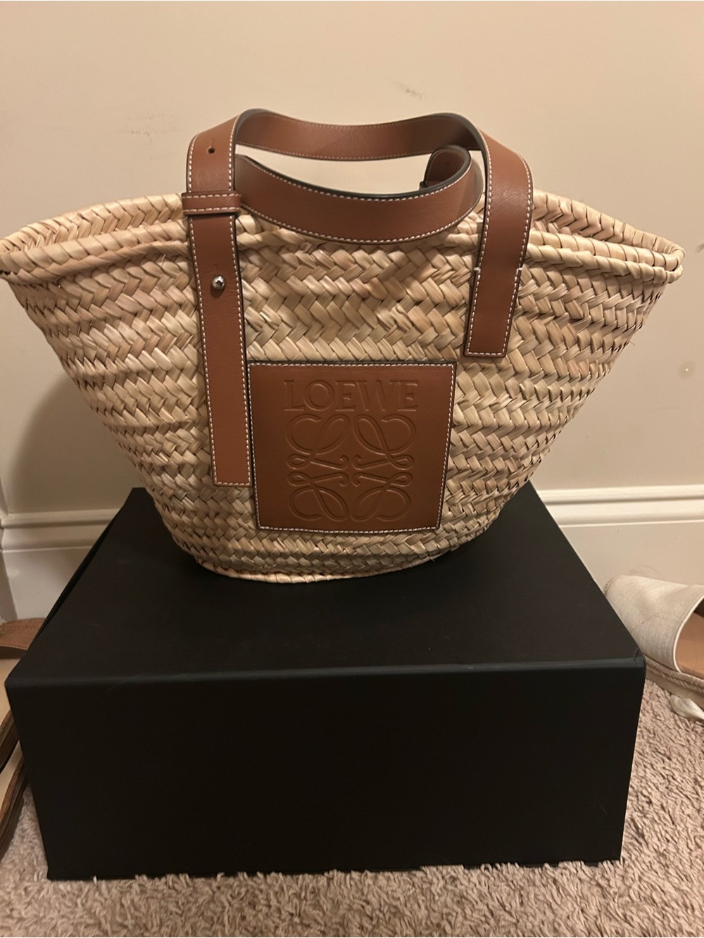 Loewe Raffia Bag